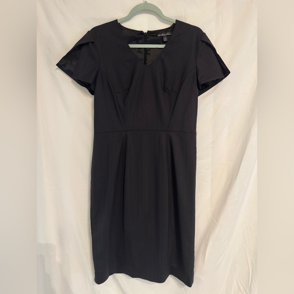 Brooks Brothers Classic Black Midi Dress